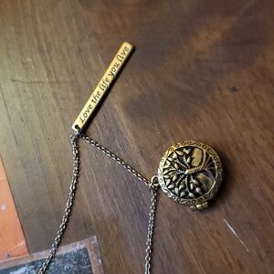 Golden Tree Locket
